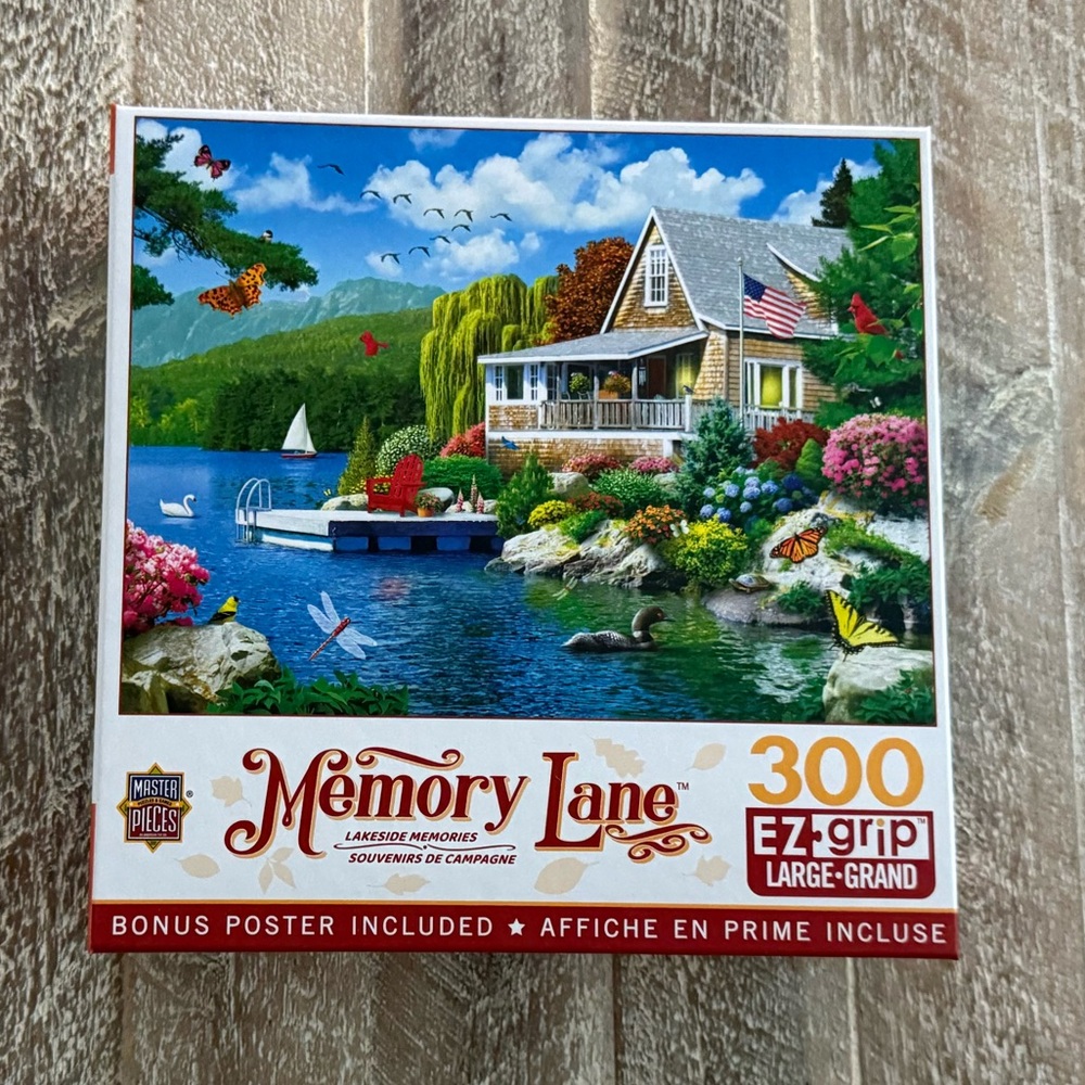 Master Pieces Lakeside Memories Puzzle